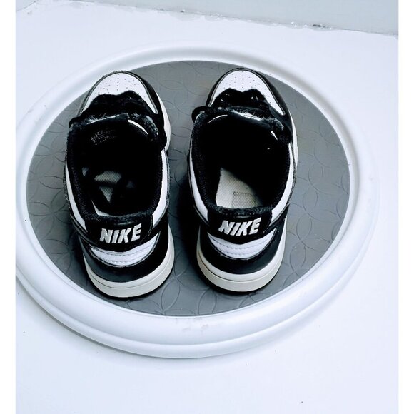 Nike Dunk Low Toddler Shoes Size 8C Black & White - Picture 5 of 6